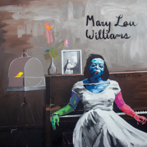 Mary Lou Williams in her 1959 Harlem Apt.